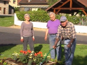 une équipe en action