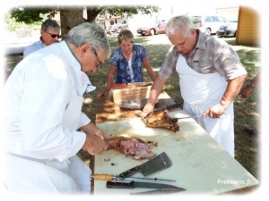 Les cuisiniers en action - Photo : Eric BIGORNE