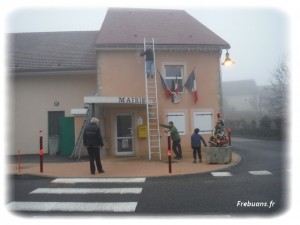 La Décoration de la Mairie - Photo : Clémence BIGORNE